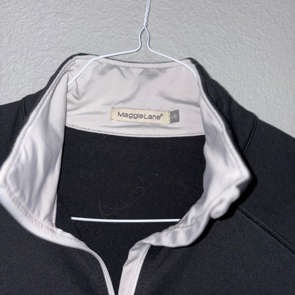 Sag Harbor Black Jacket with White Trim - Picture 3 of 3